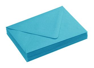 Дизайнерский конверт "Светло-бирюзовый"
