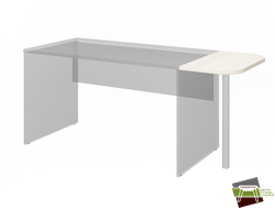 Столешница приставная L-81 Сосна Скандинавия 700*380*25 мм (Ш*Г*В)