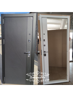 STEEL ART (МЕЛИТОПОЛЬ). СТАНДАРТ-Lite 223Д  (НУАР). КВАРЦ ЧЕРНЫЙ/ БЕЛЫЙ МАТОВЫЙ. ДВУХЦВЕТНЫЙ КОРОБ.