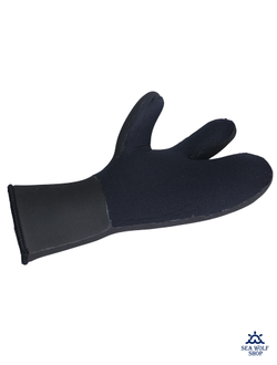 Рукавицы неопреновые 7мм Marlin NORD camo 3х-палые ОП р.XXL