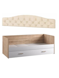 Кровать-тахта Бланка с мягкой спинкой (ТЭКС)