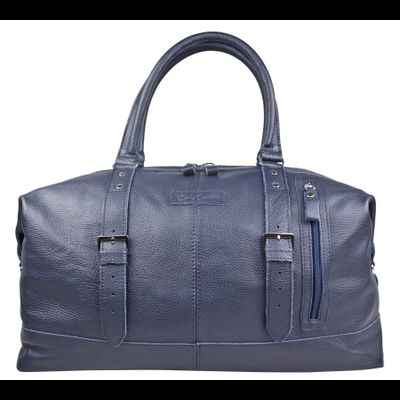 Кожаная дорожная сумка Campora blue (арт. 4019-19)