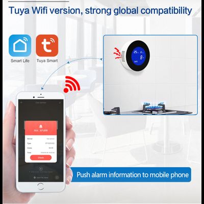 Датчик утечки газа GauTone PA210W с Wi-Fi