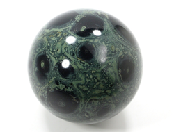 Шар Яшма Kabamba (крокодиловая), Мадагаскар (58 мм, 316 г) №27515