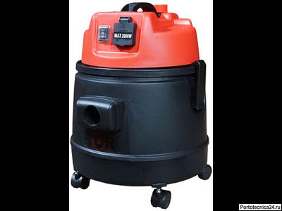 Пылесосы для сухой и влажной уборки WL092A-20LPS PLAST (с розеткой) 1200Вт, 220В, 230м3/ч, 20л