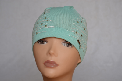 Vizio Италия 5438 шапка летняя мятная фото