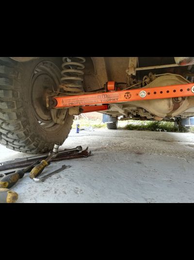 Тяга заднего моста поперечная (панара) ZST - ПТР2 усиленная регулируемая