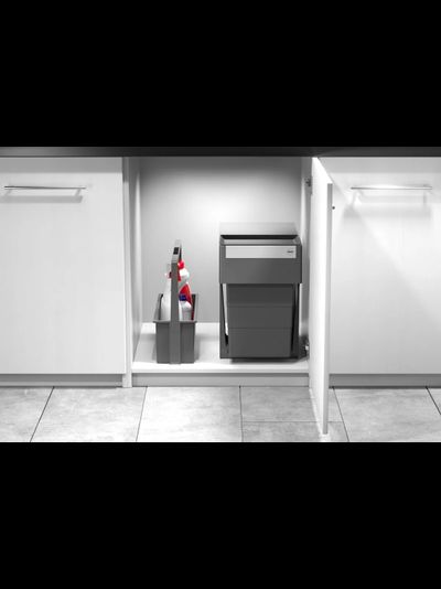 Встраиваемое ведро для мусора 28л Tandem Hailo