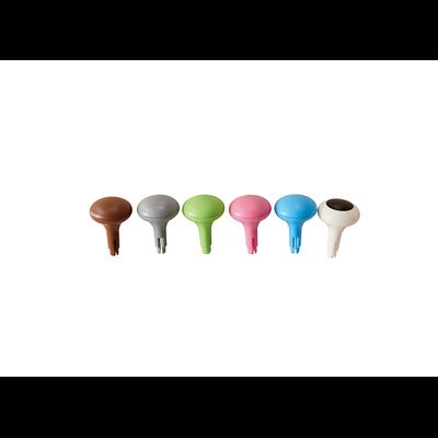 Колышки большие. Набор цветов № 2. 128 штук, 6 цветов.