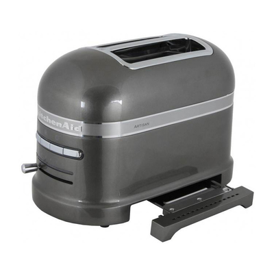 Тостер KitchenAid ARTISAN на 2 хлебца, серебряный медальон, 5KMT2204EMS