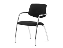 Кресло URBAN 4LEGS черный/хром