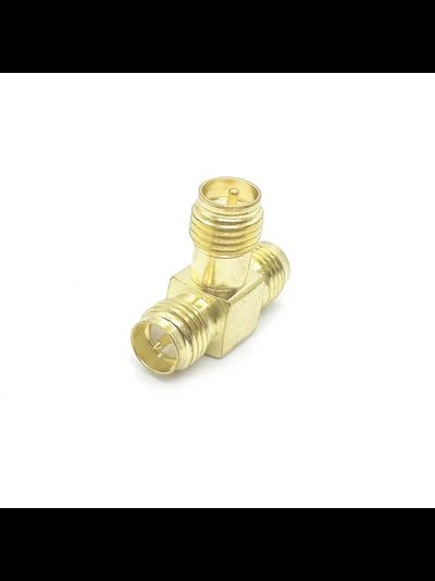 Разветвитель Т - образный  антенн Tinymons RPSMAK-2xRPSMAK X1 (1 шт.)