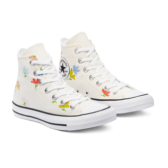 Converse all star with flowers hotsell