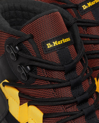 Ботинки Dr. Martens BOURY CONTRAST NYLON & LEATHER CASUAL BOOTS