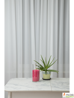 Насыпная свеча "Цилиндр 25 см", красная "Малиновый", с отдушкой "Ванильная карамель"