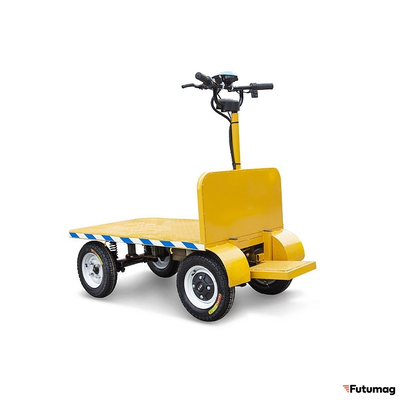 Платформенная тележка электрическая RuTrike ПЛИТА БУКСИР 1200