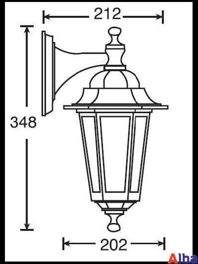 Petersburg S 79802 bl Парковый светильник