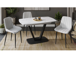 Стол обеденный раздвижной Сингапур Тип 1