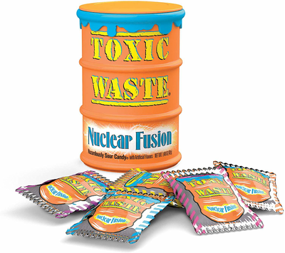 Самые кислые конфеты в мире Toxic Waste Fusion