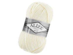 SuperLana Maxi (Alize) цвет №62 молочный