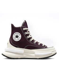 Кеды Converse Run Star Legacy CX фиолетовые высокие на платформе A01363C