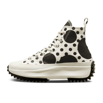Converse Run Star Hike Platform Polka Dots