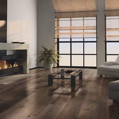 Виниловый пол Wineo 800 Wood XL Mud Rustic Oak DB00063 клеевой