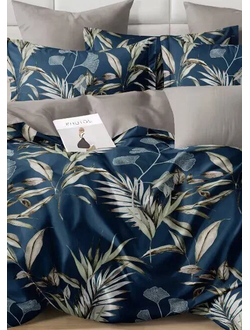 Постельное белье Cleo семейное поплин 145х215х2 220х240х1 50х70х2 70х70х2 41/013-PCE