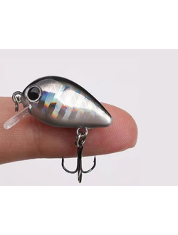 Воблер SeaskyFishing NANO 25мм/ 1,8г/ 0-0,3м/ ЦВЕТ 02 (уп-ка пакет)