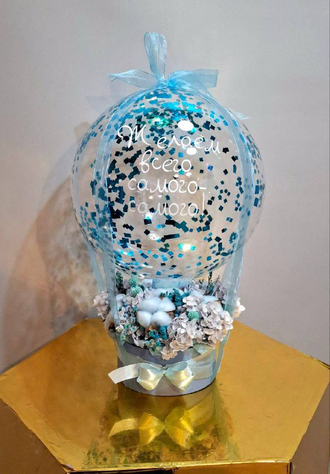 БУКЕТ ИЗ СТАБИЛИЗИРОВАННЫХ ЦВЕТОВ "МАГИЧЕСКАЯ КРАСОТА"