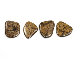 Бронзит, галтовка в ассортименте, Бразилия (10-15 мм, 0,2-0,5 г) №26918