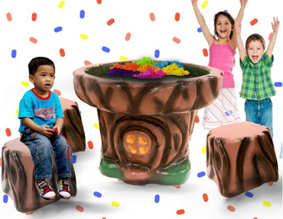 Стол-песочница из стеклопластика «Лесная сказка»