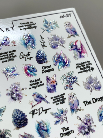 4D хрустальный слайдер-дизайн 4D-017 crystal