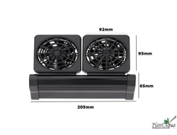 Biopro Cooling BC-2 - вентилятор с 2-мя головками в аквариумах до 100 литров