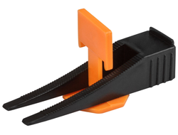 СВП ( Система Выравнивания Плитки), Зажимы "Флаг" 40 шт. и Клинья 40 шт., набор, т. шва 1,5 мм КУРС 16790