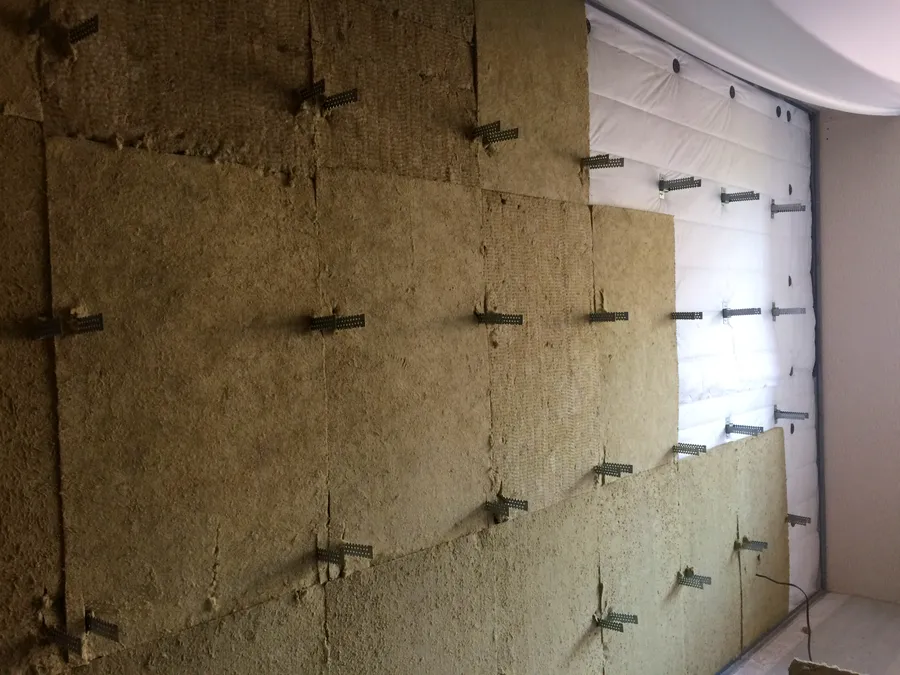 Установка плиты шумопоглощающей СтопЗвук БП Прайм (1м х 0,6м х 27мм), плотность 65 кг/м3