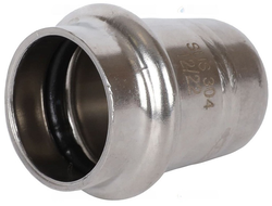 Заглушка ROMMER ВПр 22 из нержавеющей стали прессовой