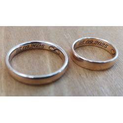 Гравировка на кольцах
