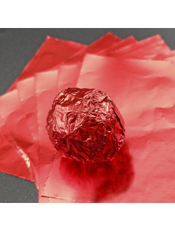 Бумага для бенто-торта 18*18 см (100 шт), принт Клубника в Калининграде