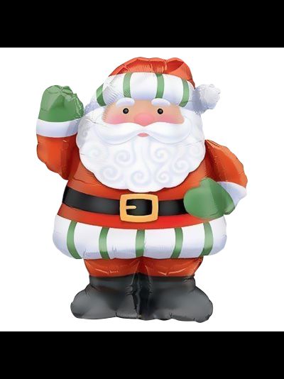 Фольгированный Санта Клаус №2 (Под Заказ)