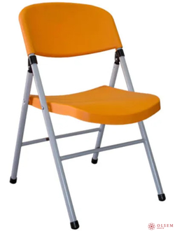 Стул для кейтеринга складной оранжевый