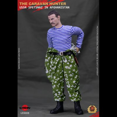 Советский боец спецназа в Афганистане (Охотник за караванами) - Коллекционная ФИГУРКА 1/6 The Caravan Hunter Ussr Spetsnaz In Afghanistan (UD9008) - UJINDOU