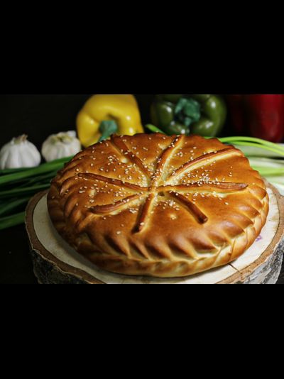 Мини пирог с Яйцом и луком (500 гр)