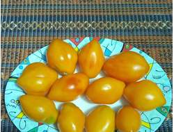 Сливки и сосульки желто-оранжевые