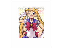 Штора в ванную Сейлор Мун №5