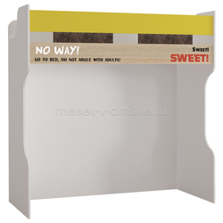 ШМ450 Кровать Принт 2-х ярусная. Размер:1985х2005х870. Спальная зона: 800х1950.