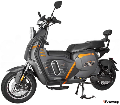 Электроскутер WENBOX U7 1500W (60V/30Ah) Серый