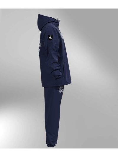 Ветрозащитный костюм дзюдо на молнии  BRAVEGARD  темно-синий