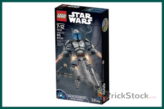 # 75107 Сборная Фигура «Джанго Фетт» / “Jango Fett” Buildable Action Figure (2015)