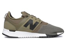 New Balance 247 Зеленые с белым (41-44) Арт. 326F-A